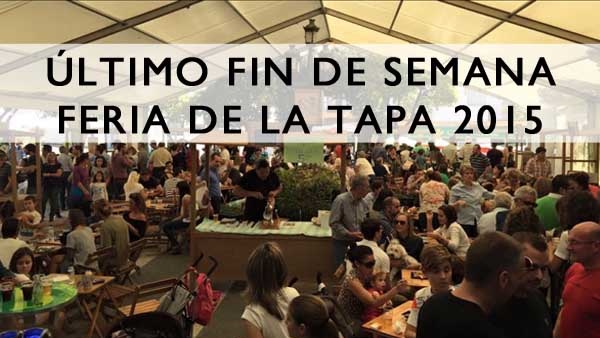 Último fin de semana de la III Feria de la Tapa de El Bosque 2015