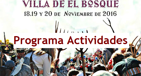 Programa Actividades VII Recreación Histórica El Bosque 2016