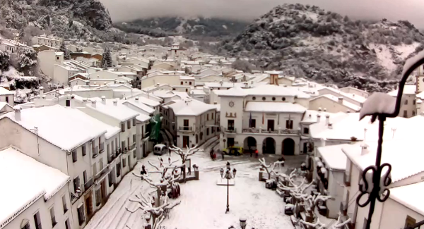 Nieve en Grazalema 2017